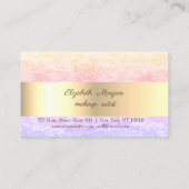 マーブルクールストライプロイヤリティロータス ロイヤリティカード (裏面)