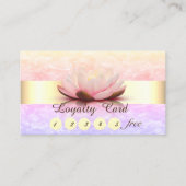 マーブルクールストライプロイヤリティロータス ロイヤリティカード (正面)