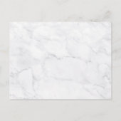 マーブルグリーナリーお祝いオブライフ招待状 ポストカード (裏面)