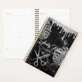 マーブルシルバーきらめくサロンプランナー プランナー手帳 (ディスプレー)