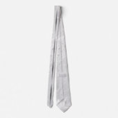 マーブルシルバーラグジュアリーストライプ ネクタイ (裏面)