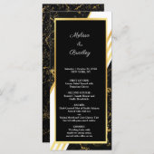 マーブルストライプタイポグラフィブラック プログラム (正面/裏面)