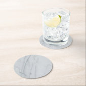 マーブルストーン紙コースター ラウンドペーパーコースター (インサイチュ)