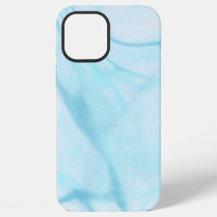 マーブルストーン青光テクスチャ iPhone 12 PRO MAXケース
