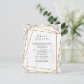 マーブルズ結婚ゲスト詳細 エンクロージャーカード (スタンド正面)
