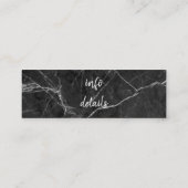 マーブルソーシャルメディアビジネスカード スキニー名刺 (裏面)