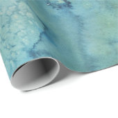 マーブルターコイズと海軍 ラッピングペーパー (ロールコーナー)