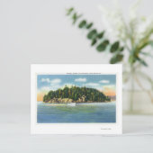 マーブルッツベイビューオブマーブルアイランド ポストカード (スタンド正面)