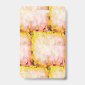 マーブルデザインバッジidリールナースドクターems バッジ (裏面)