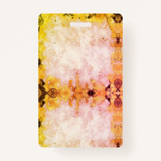 マーブルデザインバッジidリールナースドクターems バッジ (正面)