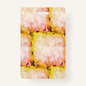 マーブルデザインバッジidリールナースドクターems バッジ (裏面)