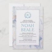 マーブルバプテスマ招待状 招待状 (正面)