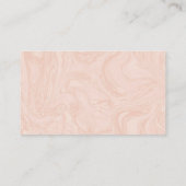 マーブルバラエレガントヴィンテージウェディングサイト エンクロージャーカード (裏面)