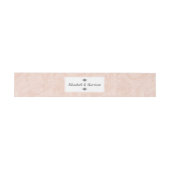 マーブルバラエレガントヴィンテージウェディング 招待状ベリーバンド (フラット)