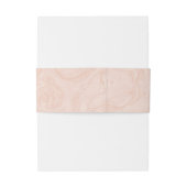 マーブルバラエレガントヴィンテージウェディング 招待状ベリーバンド (裏面例)