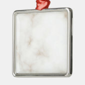 マーブルパステルグリッタープレミアムスクエアオーナメント メタルオーナメント (左)