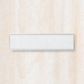 マーブルパステルストーンテクスチぶら下がったャの名前プレート サインプレート (正面)