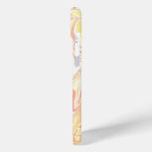 マーブルパステルピーチ Case-Mate iPhoneケース (裏面 / 左)