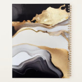 マーブルパーソナライズされたデザインプランナー プランナー手帳 (裏面)