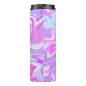 マーブルピンクパープルターコイズ タンブラー (裏面)