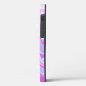 マーブルピンクパープルターコイズ Case-Mate iPhoneケース (裏面 / 左)