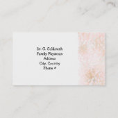 マーブルピーチスペシャリストアポイントメント 予約カード (裏面)