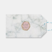 マーブルブティックアパレル価格サイズつるラベル ギフトタグ (正面(横))