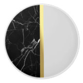 マーブルブラック、金ゴールド、グレーセラミックノブ。 セラミックノブ (正面)