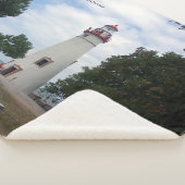 マーブルヘッドライトハウスシェルパ毛布 シェルパブランケット (3/4)