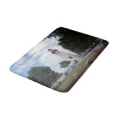 マーブルヘッドライトハウスバスマット バスマット (アングル)