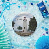 マーブルヘッドライトハウス紙プレート ペーパープレート (パーティー)