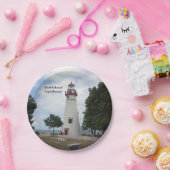 マーブルヘッドライトハウス紙プレート ペーパープレート (パーティー)