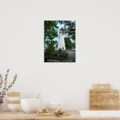 マーブルヘッドライトハウス、オハイオ島 ポスター (キッチン)