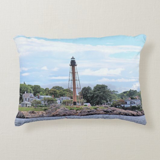 マーブルヘッドライトハウス,マサチューセッツ州アクセント枕 アクセントクッション (正面)