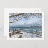 マーブルヘッド，マサチューセッツ州，ウィンターハーバー ポストカード (正面/裏面)