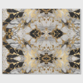 マーブルマジェスティラグジュアリーラッピング紙 ラッピングペーパー (フラット)