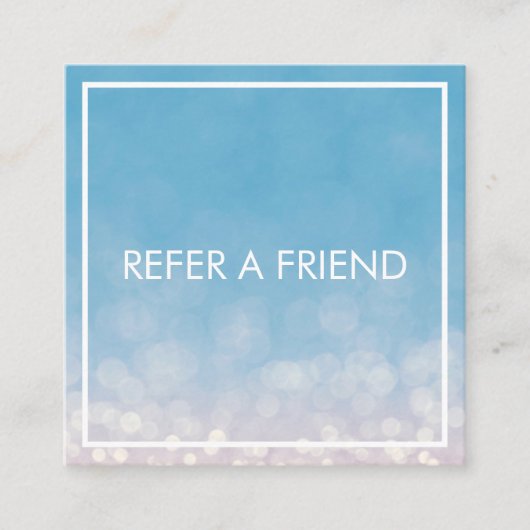 マーブルモダンエレガント美しいサロン 紹介カード (正面)