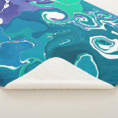 マーブルモダンスタイルシェルパブランケット シェルパブランケット (3/4)