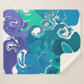 マーブルモダンスタイルシェルパブランケット シェルパブランケット (正面(横))