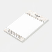 マーブルモダンモノグラムリース ポストイット (アングル)