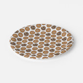 マーブルライプレインベーゲルブレックファーストブランチNYCデリ ペーパープレート (アングル)