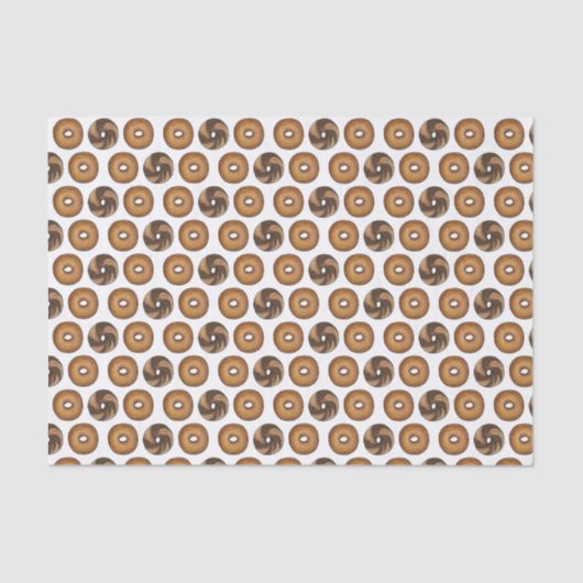 マーブルライプレインベーゲルブレックファーストブランチNYCデリ 薄葉紙 (正面)