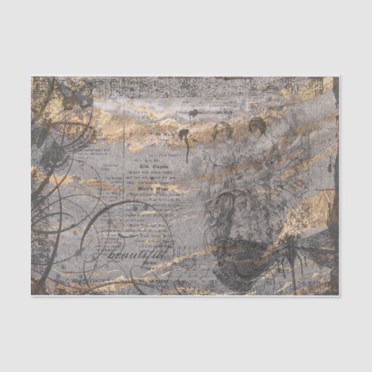 マーブルレディスデコパージュ 薄葉紙 (正面)