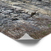 マーブルロッククリフアットナチュラルブリッジ1自然 ポスター (角)