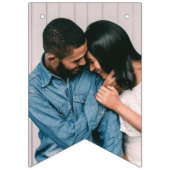 マーブル婚約パーティバンティングバナー – 紫 バンティングフラッグ (第1の旗)