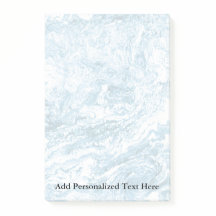 マーブル抽象デザイン |青と白