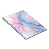 マーブル模様のノート ノートブック (右側)