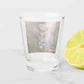 マーブル滝スセコイアナショナルパークショットグラス ショットグラス (裏面)