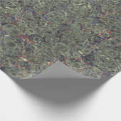 マーブル紙のギフト ラッピングペーパー (角)