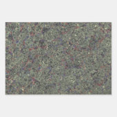 マーブル紙ギフトラップ ラッピングペーパーシート (正面)